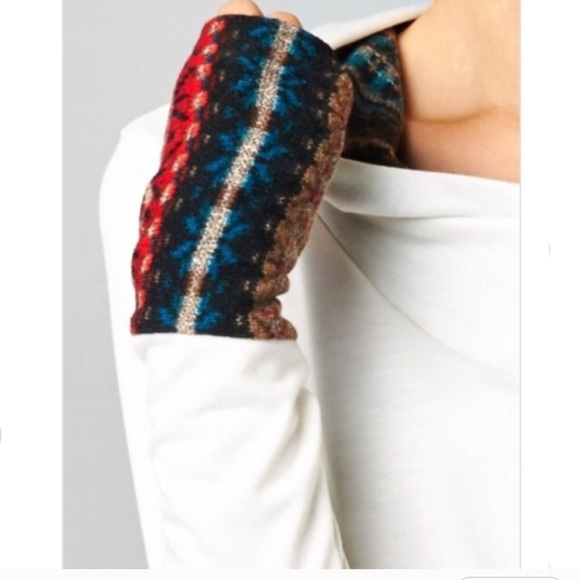 French terry print sleeve hooded top - Picture 3 of 4